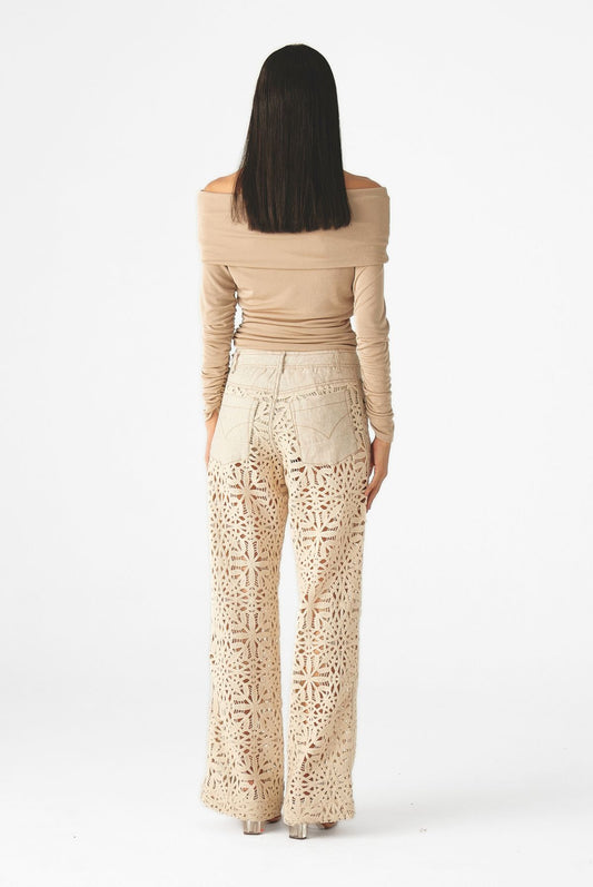 Pantalón Guipure