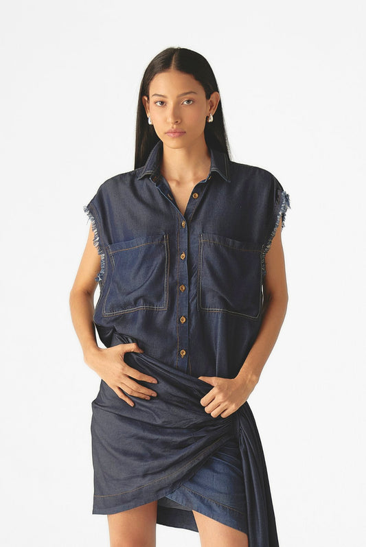 Falda Valle en Denim