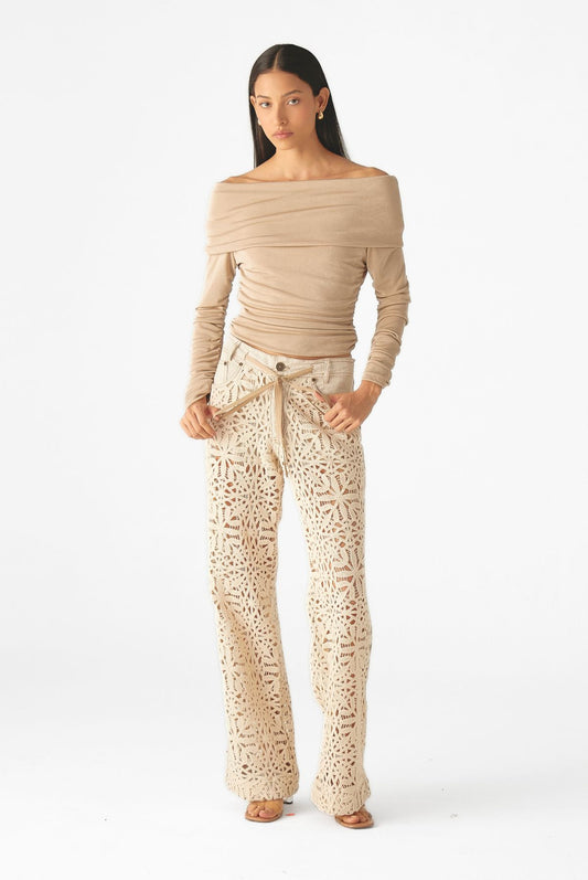 Pantalón Guipure