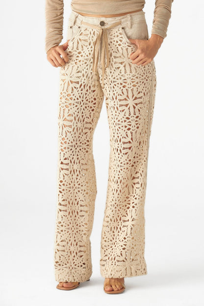 Pantalón Guipure
