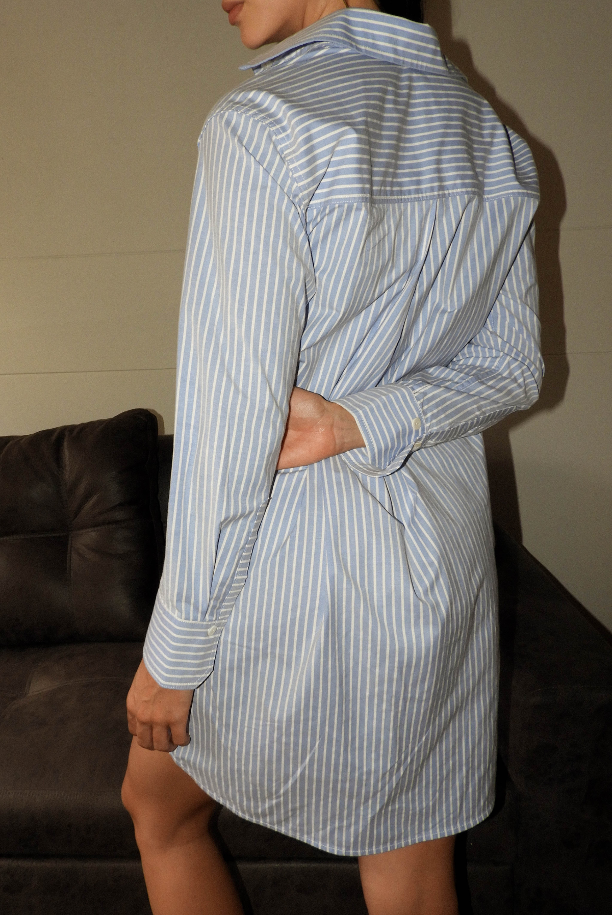 BASIC STRIPED SHIRT