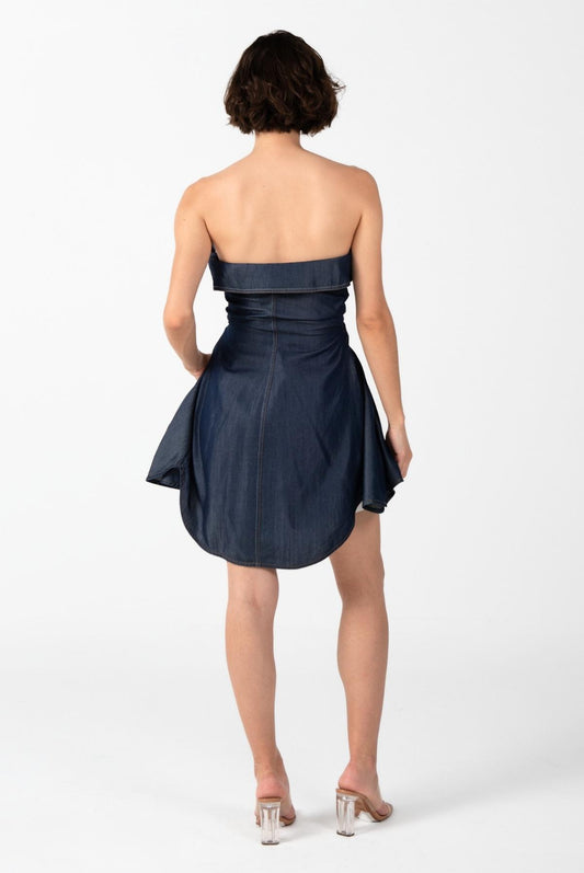 Vestido Índigo Camisero