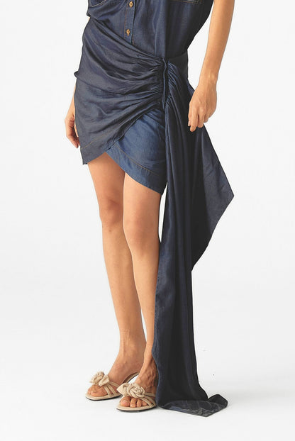 Falda Valle en Denim