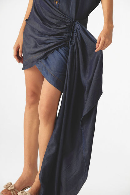 Falda Valle en Denim